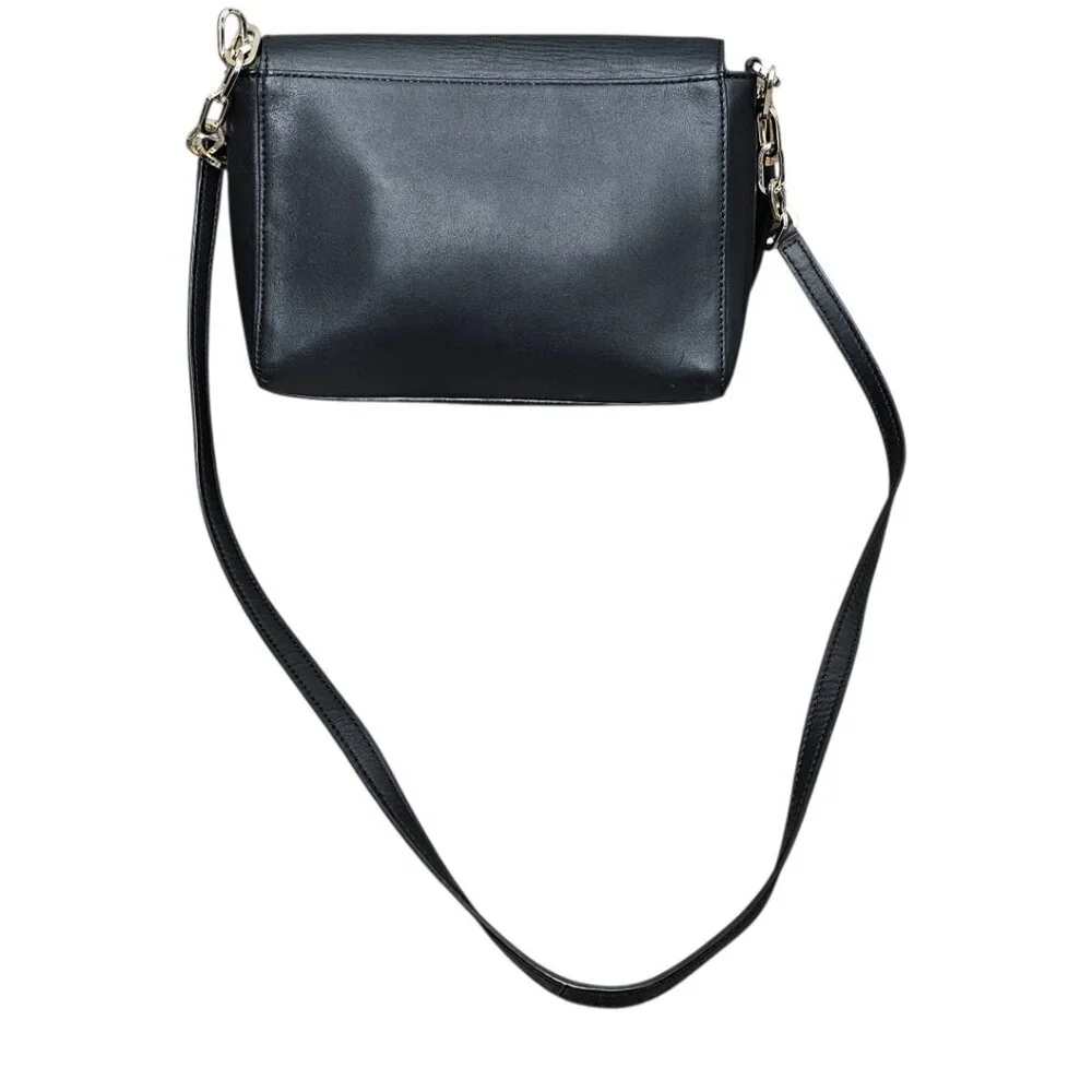 Kate Spade New York Cove Street Dody Leather Chain Black Crossbody Bag COA Small